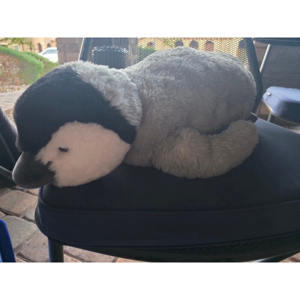 FAO Schwarz Plush Penguin Stuffed Animal Toy 22"